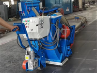 Machine de sablage à turbine à entraînement direct Xinke, personnalisée, de haute qualité, petite et portable, moteur 7,5 kW