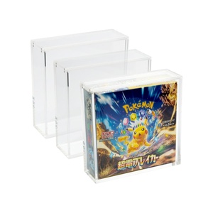 Étui acrylique de luxe <span class=keywords><strong>Pokemon</strong></span> 151 Mew UPC Zard ou Célébrations UPC Acrylique <span class=keywords><strong>Pokemon</strong></span> Booster ETB <span class=keywords><strong>Box</strong></span> Case - Product Image 5