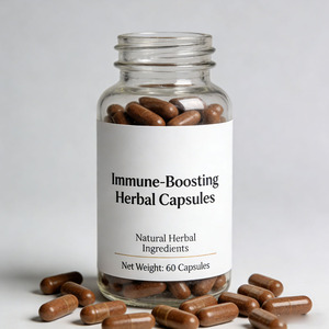 Kwalitatief hoogwaardige natuurlijke kruidencapsules ter ondersteuning van het immuunsysteem, dagelijks voedingssupplement voor de gezondheid van het immuunsysteem - Product Image 1