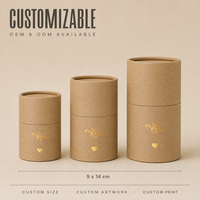 Conteneur en carton biodégradable, emballage de baume au savon de cire d'abeille naturelle, tube cylindrique à poussoir, fournisseur en gros