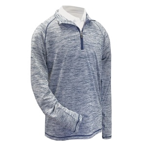 Logo personnalisé bébé enfants quart de fermeture éclair léger <span class=keywords><strong>50</strong></span> + UPF 4 voies extensible 92% polyester 8% Spandex enfant en bas âge garçons 1/4 pull à fermeture éclair - Product Image 2