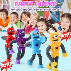 Nouveau jouet robot électrique amusant à ventouse télescopique, anti-stress, flexible et pliable, multicolore, pour les 5-13 ans - Product Image 6