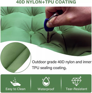 バックパックエアキャンプマットマットレスパッドキャンプスリーピングパッド用の超快適コンパクト - Product Image 2