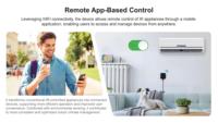 Hub Inteligente Zigbee Tres en Uno con Interfaz USB Tipo-C, Control Remoto Universal IR, Monitoreo de Temperatura y Humedad, Alarma