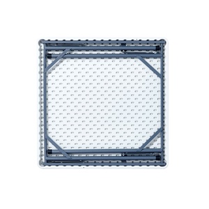 Venta Directa de Fábrica, Mesas de Picnic Comerciales de <span class=keywords><strong>Metal</strong></span> y Plástico, Mesa de Reuniones Cuadrada Industrial, Patas de Mesa Plegables de <span class=keywords><strong>Metal</strong></span> - Product Image 2