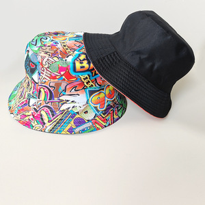 Chapeaux Bob Promotionnels Personnalisables Réversibles Classiques de Haute Qualité Nouveau Design Vente Chaude - Product Image 2