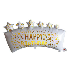 Ensemble de ballons en aluminium de décoration de fête d'anniversaire, <span class=keywords><strong>nouveau</strong></span> Design SR produit par une usine auditée par BSCI - Product Image 2