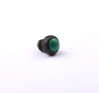 Vente chaude 12mm interrupteur à bouton-poussoir interrupteur étanche bouton vert interrupteur momentané étanche IP67