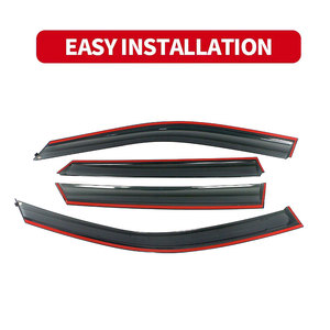 Pièces d'extérieur ABS automobile OEM pour 2022 Chevrolet Seeker Déflecteurs de fenêtre Pare-soleil Rain Gates - Product Image 6