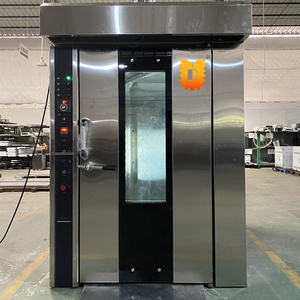 Four rotatif à air chaud multi-plateaux en acier inoxydable robuste, 32 plateaux, four rotatif industriel pour la production alimentaire en usine, four rotatif à air chaud - Product Image 5