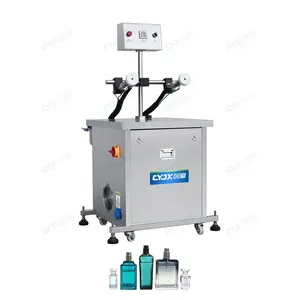 CYJX Semi Automatic Bottle Washing Machinery Cleaning Machine Cosmetic Bottle Rinsing Machine