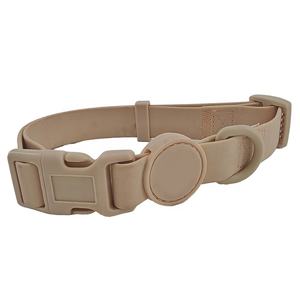 <span class=keywords><strong>Collar</strong></span> de Perro de Silicona de PVC de Lujo 2024, Nuevo Diseño de Moda, Patrón Sólido, Impermeable y Ajustable, Estilo Plástico Personalizado - Product Image 4