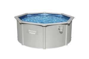 Piscina <span class=keywords><strong>Redonda</strong></span> <span class=keywords><strong>Bestway</strong></span> Modelo 56566 de 2023, Gran Oferta, Piscinas de Jardín, Piscinas Exteriores - Product Image 6