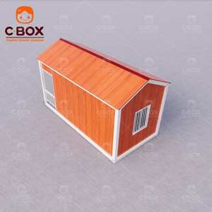 Cbox Maison préfabriquée écologique moderne Villa modulaire Bureau Hôtel Unité de vie Toit en pente Maison conteneur détachable - Product Image 6
