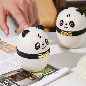 Panda <b>Toothpick</b> Holder Automatic Plastic Cute Animal Design For Living Room Kitchen Use - Product Image 3