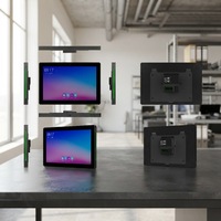 Tablette tactile personnalisée de 8 pouces à 10 points, écran capacitif PoE RK3566 2+16G Android Linux, affichage de l'état de la salle, réservation intelligente de bureaux