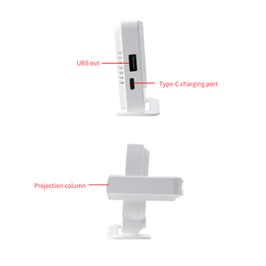 Đèn Led Ánh Sáng Ban Ngày 2 Bộ Sạc Usb Cho Gương Chiếu Phòng Ngủ Đồng Hồ Máy Chiếu Báo Thức - Product Image 4