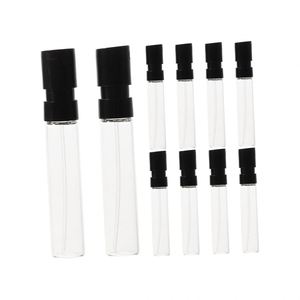 Mini Travel Perfume Atomizer 1ml 1.5ml 2ml 2.5ml Glass Perfume Sample Vials Bottle Oil Perfume Tester <b>Screen</b> Printing <b>Reed</b> - Product Image 1