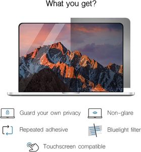 ฟิล์มกันรอย LX Tech Magnetic Privacy Anti-Spy เกรด AAA วัสดุ PET นุ่ม หนา 0.25 มม. แบบโค้ง 2 มิติ สำหรับ MacBook Pro 14.2 นิ้ว M4 2024 - Product Image 2