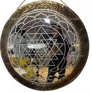 <span class=keywords><strong>Kingdo</strong></span> - Gong Chau Profesional Hecho a Mano de 50 cm/20 Pulgadas, Instrumento de Percusión de Aleación de Níquel Personalizado, Servicio OEM de Alta Calidad - Product Image 2