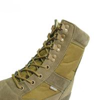 Prix bas Vente en gros Bottes de plein air pour hommes Bottes de combat en cuir personnalisées pour hommes