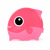 Bonnets de bain personnalisés pour enfants, motif Nemo, pour cheveux longs, pour le sport et la natation, pour garçons et filles