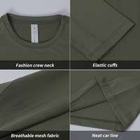 T-shirt de sport pour homme, séchage rapide, haute élasticité, idéal pour la course à pied et l'entraînement en extérieur