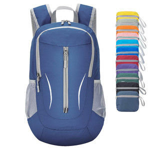 Hiking Camping High Quality Foldable Backpack <b>Waterproof</b> Custom Lightweight Collapsible Daypack Travel <b>Back</b> <b>Pack</b> Bag - Product Image 1