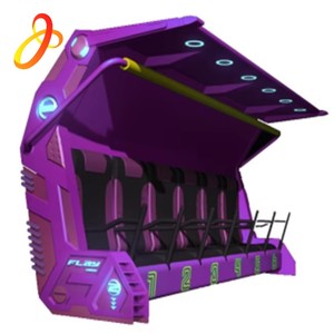 Équipement de parc d'attractions intérieur moderne, économique, mouvement 9D, cinéma VR, simulation de réalité virtuelle, manèges - Product Image 2