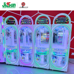 JISUN بالجملة آلة ألعاب الرافعة المعدنية الصغيرة للأطفال، قابلة للتخصيص، تعمل بالعملة، لبيع الدمى والحلوى، إصدار إسباني - Product Image 3