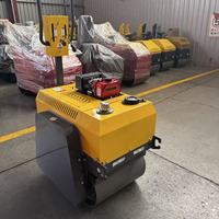 Compacteur routier vibrant à double tambour Changchai, 1 tonne, moteur diesel hydraulique, pour la construction de chaussées