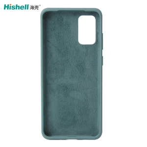 Coque de téléphone portable en Silicone liquide avec doublure en microfibre à trois couches pour Samsung Galaxy <span class=keywords><strong>S20FE</strong></span> - Product Image 4