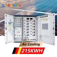 Armoire de stockage d'énergie Rosen 100KW 215kWh 300kWh 500kWh, système solaire à batterie lithium haute tension ESS