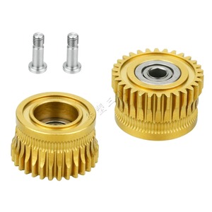 K1 Extruder Gears Hardened Steel Dual Gear For K1 K1C Ender3 V3 3D Printer <b>Accessory</b> - Product Image 2