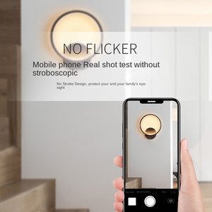 Luz de pared LED empotrada nórdica moderna para pasillo de dormitorio de sala de estar minimalista con construcción de aleación de aluminio - Product Image 5