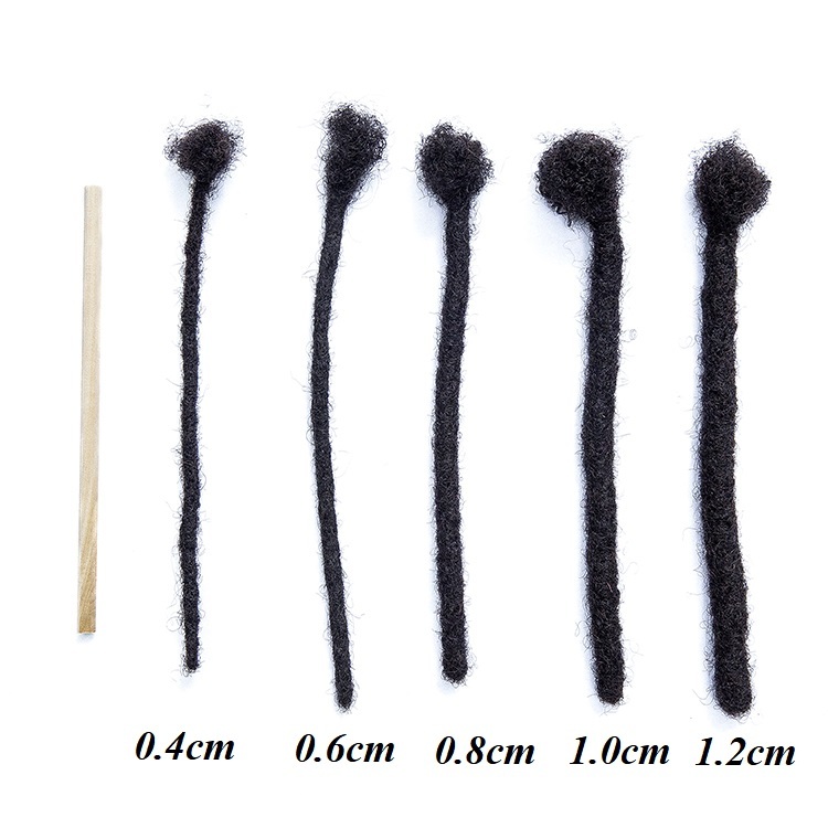 KAMA Dread Lock Extension Natural Dread Crochet Braids Rasta Hair for Locs Wholesale Detail Section 9