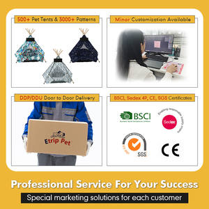 Accessoires de camping en plein air pour chiens et chats, cama para perro, maison pour chats, <span class=keywords><strong>lit</strong></span>, <span class=keywords><strong>tipi</strong></span> pour animaux de compagnie, tente pour chiens - Product Image 6