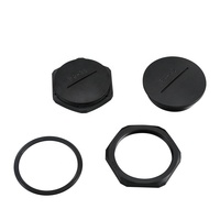 Prix usine plastique IP68 vis externe Nylon joint torique bouchon d'arrêt vissé petit connecteur de presse-étoupe