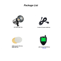 LED-1500BII Nicefoto 150W Lumière vidéo LED Daylite 5600K Monture Bowens Lumière vidéo LED Monture Owens Alimentation AC&DC -20 - 40 120
