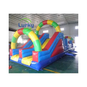 Custom ODM/OEM Inflatable obstacle course with bouncer slide for sale commercial Inflatable bouncer