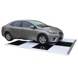 Pista de Baile Portátil de 4x4 pies, Pista de Baile de Madera Contrachapada de 3x3 pies con Sistema de Bloqueo Cam Lock, Blanca/Negra, para Salón de Banquetes - Product Image 4