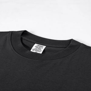 High Quality Summer Men's T <b>Shirt</b> Plain Custom Logo 100% Cotton Oversized T <b>Shirt</b> 300gsm Screen Print Unisex Oversized T <b>Shirt</b> - Product Image 4