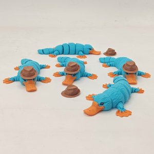 Nouvelle figurine d'oiseau-lapin articulée imprimée en 3D de haute qualité, multi-articulations mobiles, pour un jouet amusant pour enfants, cadeau, décoration de salon - Product Image 2