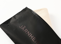 Sac d'emballage pour vêtements en PE écologique personnalisé avec fermeture éclair
