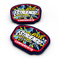 Patch PVC 2D 3D Dimensions Paintball Ski Moto Clubs Airsoft Logos Équipement Tactique Services Médicaux d'Urgence Pompiers