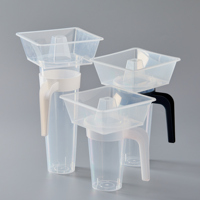 700 ML 600 ML 500 ML 360 ML Bon marché PP Plastique Jetable 2 en 1 Boisson et Snack Tasse avec Bol