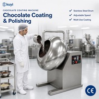 Machine à enrober les cacahuètes et les fèves de chocolat à bas prix