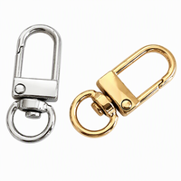 Mousqueton pivotant en alliage de zinc 2026 YCH, fermoir mousqueton métallique, anneau porte-clés pour sacs, sacs à main, bagages, vente en gros personnalisée