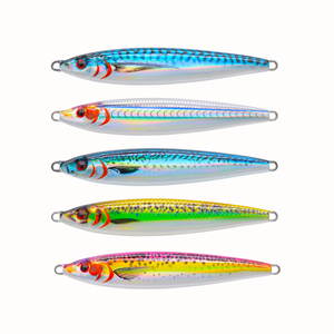 JIGGINGSOUL-RTS315-JS30g40g60g80g100g120g150g Jig Vertical Impreso en 3D para Pesca de Macarela en Agua Salada, Jig de Velocidad para <span class=keywords><strong>Barracuda</strong></span> - Product Image 6