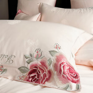 ชุดปลอกผ้า<span class=keywords><strong>นวม</strong></span>ผ้าไหมซักน้ำชุดเครื่องนอน4ชิ้น<span class=keywords><strong>ผ้า</strong></span>ปักลาย<span class=keywords><strong>ผ้า</strong></span>ปูที่นอน - Product Image 6